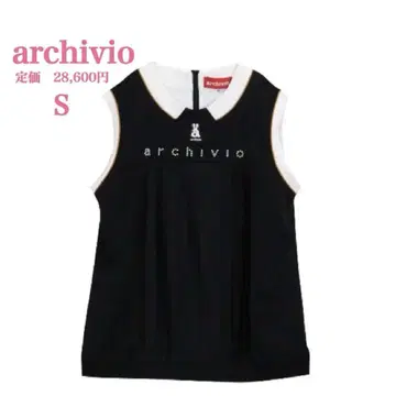 새 상품 [archivio] 아르치비오 골프 민소매 발수 풀오버 S