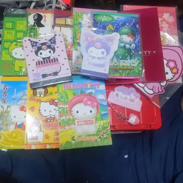 키티 마이멜로디 메모장 외 묶음 판매