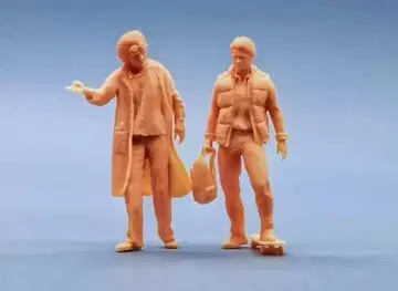 스케일 1/64 백 투 더 퓨처 레진, 3D 프린트