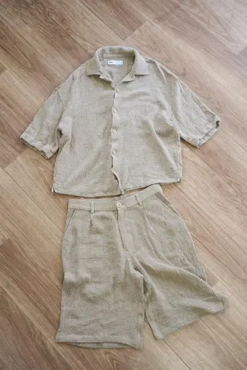 ZARA 베이지 셋업