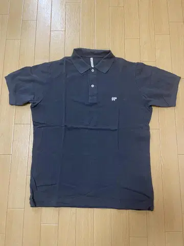 SCYE BASICS 사이 베이직 피케 셔츠 차콜 그레이 38 M