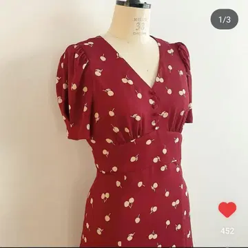 deicy vintage cherry 원피스