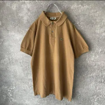 80's LACOSTE 라코스테 피케 셔츠 프랑스제 베이지