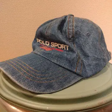 POLO SPORT 데님 캡 한정판