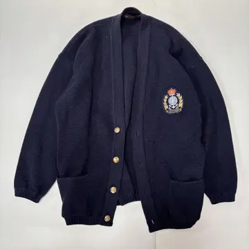 French Oversized Cardigan Gold Buttons