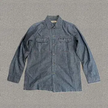 KANSAI JEANS 코튼 100% 긴팔 데님 셔츠