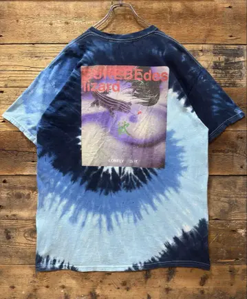 LONELY 논리 YOKOMIZO HIPPIE T셔츠 (XL) 타이다이