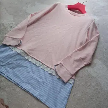 군제 Tuche M 룸웨어 긴팔 pink