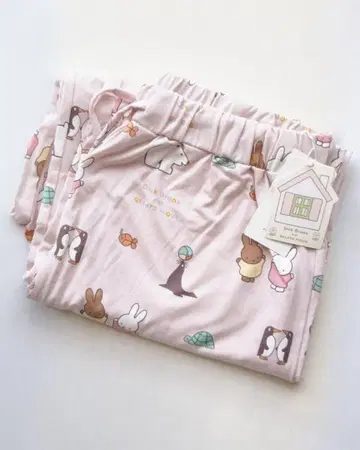 젤라또피케 Miffy 접촉 냉감 올 패턴 롱팬츠