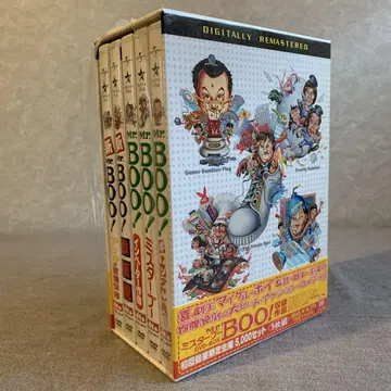 Mr. Boo! DVD-BOX 5매 세트 미사용 T셔츠 포함