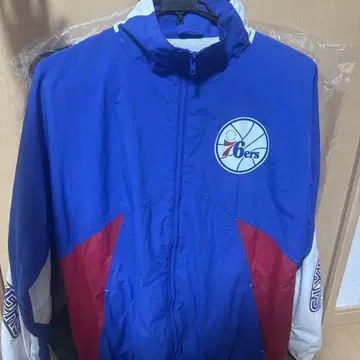76ers 나일론 자켓 풀 집업