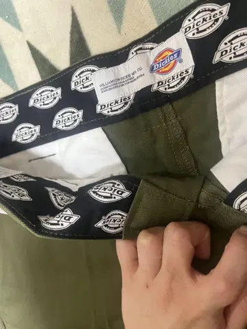 Dickies 플랫 프론트 워크 팬츠 사이즈 30