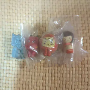 향토 기념품 기다림 아카베코 달마 코케시 시사 B 가챠 캡슐 토이