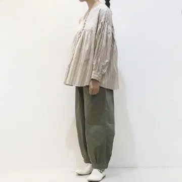 늑대와 올빼미 벌룬 팬츠 늑대와 초승달 밤 베이지