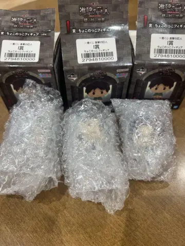 진격의 거인 쵸코놋코 피규어 I상 3체 세트