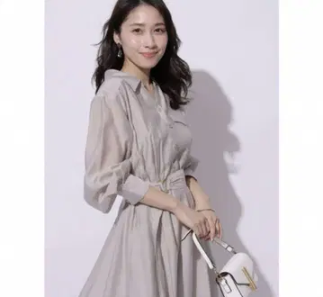 아르페쥬 스토리 시어 셔츠 원피스 다이마루 도쿄점 한정판 완판템