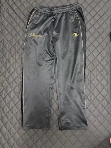 champion 웜업 팬츠(남성용) cw1570 블랙/금