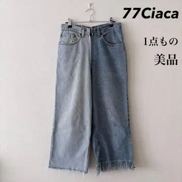 인기! 77Circa make fringe denim pants