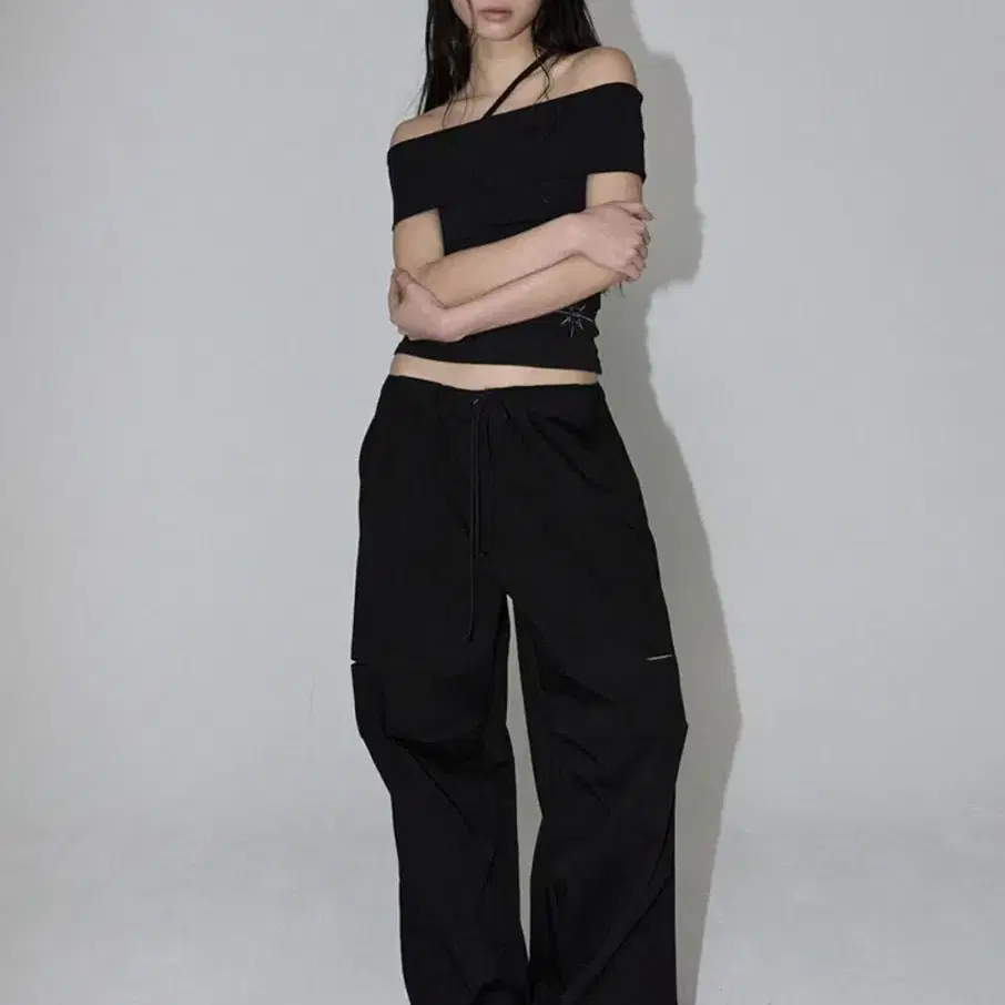 【illigo】string cargo banding pants MUSINSA公式 | ILLIGO String Cargo Banding Pants Brown