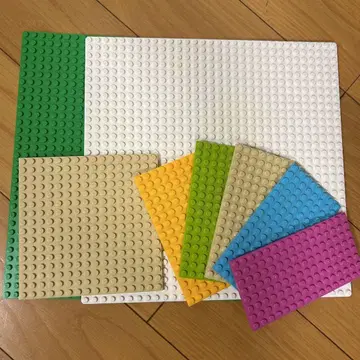LEGO 플레이트 세트 8개, 여러 색상