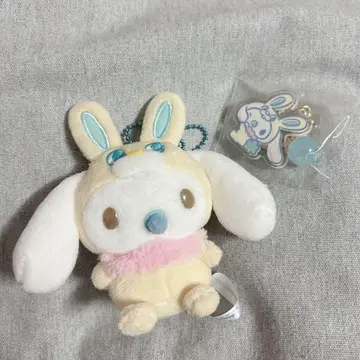 산리오 퓨로랜드 토끼 시나모롤 밀크 부활절 시나몬