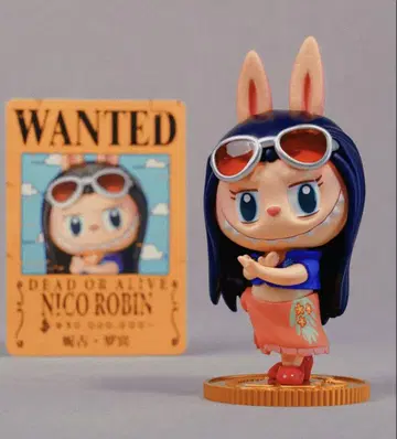 POP MART 라부부 x 원피스 로빈 피규어