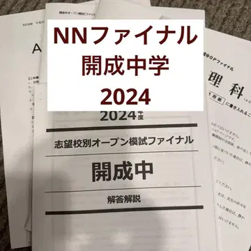 NN 파이널 카이세이 중학교 2024