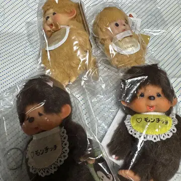 몬치치 애니버서리 골드 몬치치 베비치치 복각 키체인 남녀