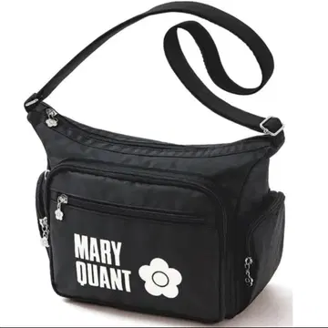 MARY QUANT 블랙 숄더백