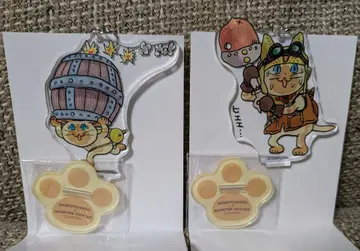 SHIGOTONNEKO x MONSTER HUNTER 아크릴 키링