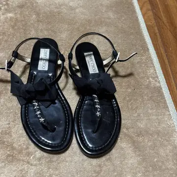 Jimmy Choo 블랙 샌들 36