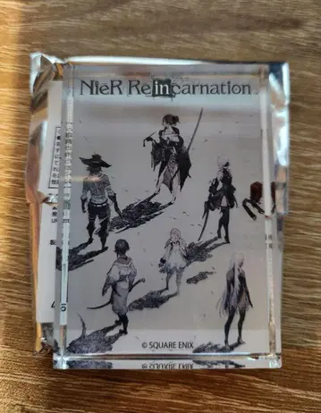 NieR 15th 지울 수 없는 기록 아크릴 블록