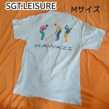[90s' 구제 의류] SGT.LEISURE 하와이 골프 프린트 티셔츠