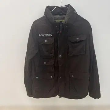 fourthirty 430 브라운 밀리터리 자켓