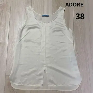 ADORE 어도어 슬리브리스 블라우스 상의 티셔츠