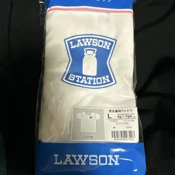 로손 밀크캔 T셔츠 L사이즈 화이트