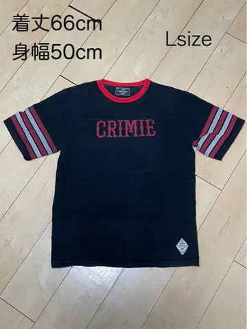 CRIMIE 클라이미 베이스볼 T & 보더 셔츠