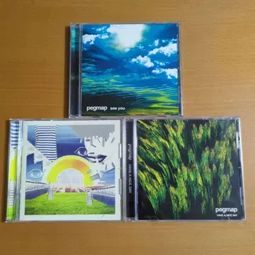 Pegmap 페그맵 앨범 CD 3 세트