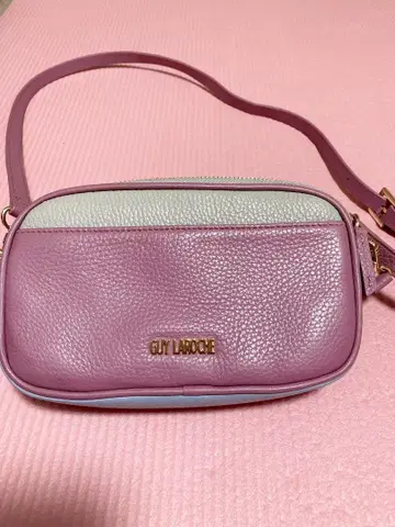 GUY LAROCHE 파우치 핑크/그린