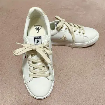 le coq sportif 화이트 스니커즈