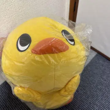 치킨 라멘 병아리짱 엄청 큰 봉제인형 엎드린 포즈