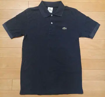 LACOSTE 네이비 피케 셔츠 사이즈 3 반팔