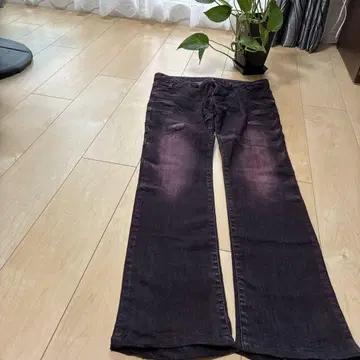 나왔다! 인기 토네이도 마트 BLACK 바탕 pink 슈 컷 데님 L