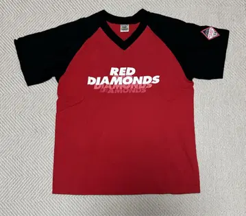PUMA RED DIAMONDS V넥 티셔츠