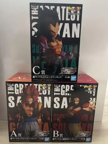 제일복권 드래곤볼 THE GREATEST SAIYAN 3체 세트