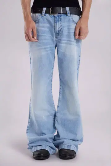 Jaded london Kenny Blaze Flare Jeans