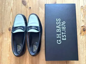 G.H.BASS WEejuns 로퍼 블랙 & 화이트 11