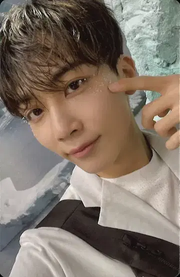 SEVENTEEN SECTOR 17 JEONGHAN 트레이딩 카드 청흑