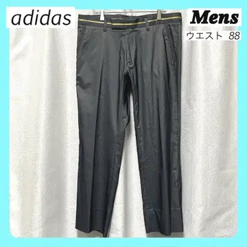 [ adidas 타디다스 ] 남성용 골프 슬랙스 그레이 나일론 W88