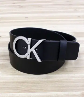 새상품급 Calvin Klein CK 아이콘 버클 리얼 가죽 벨트